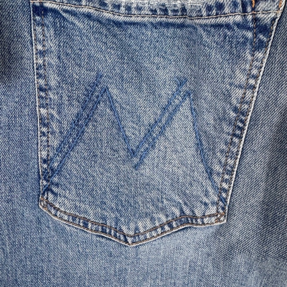 MOTHER Denim The Scrapper Ankle Jean in Camera Obscura Size 32 NEW - Picture 5 of 7